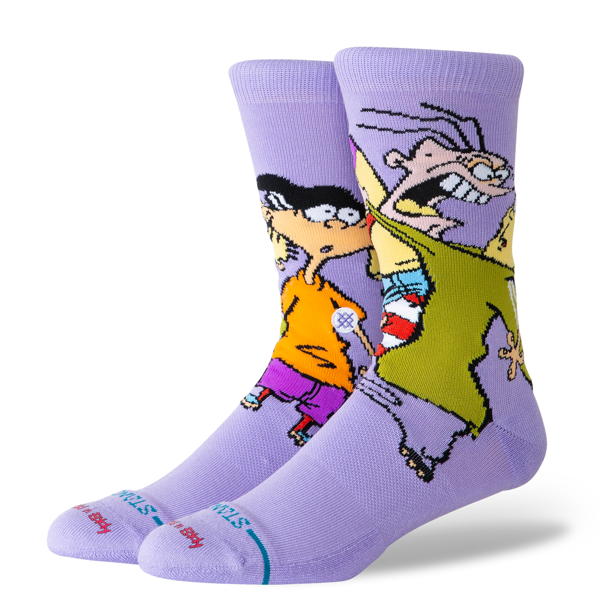 Stance - Chaussettes - Ed edd eddy crew violet - photo 1