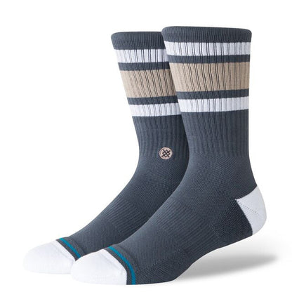 Stance - Chaussettes - Signature boyd crew gris - photo 1