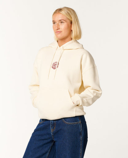 Rip curl - Sweats & hoodies - Icons Of Surf Relaxed Hood blanc - photo 2