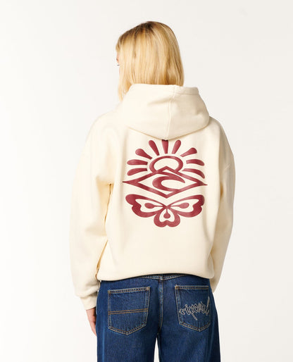 Rip curl - Sweats & hoodies - Icons Of Surf Relaxed Hood blanc - photo 3