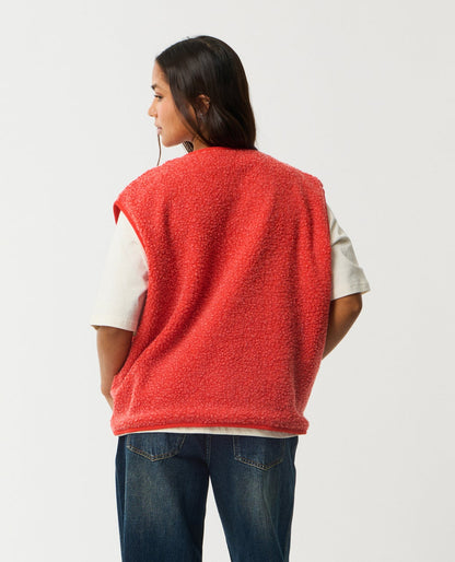 Rip curl - Sweats & hoodies - Every Day Polar Vest rouge - photo 3