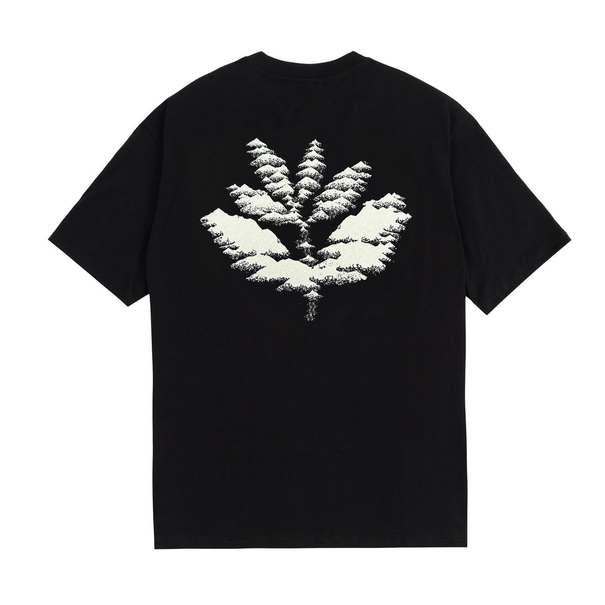 Magenta - T-shirts - Mountains tee Black - photo 1