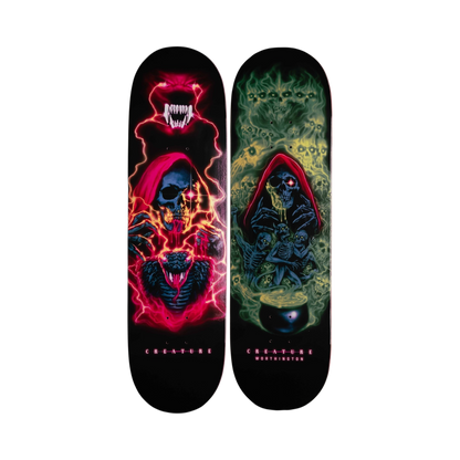 Creature skateboard - Planches de skate - Deck Terror Sight Russell noir - photo 1