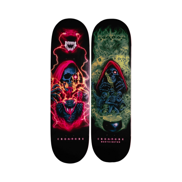 Creature skateboard - Planches de skate - Deck Terror Sight Russell noir - photo 1