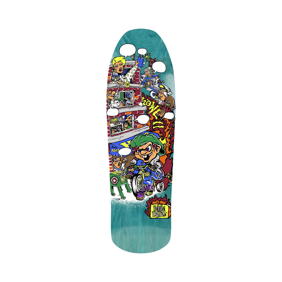 New deal skateboard - Planches de skate - Reissue Howell Tricycle Kid vert - photo 1