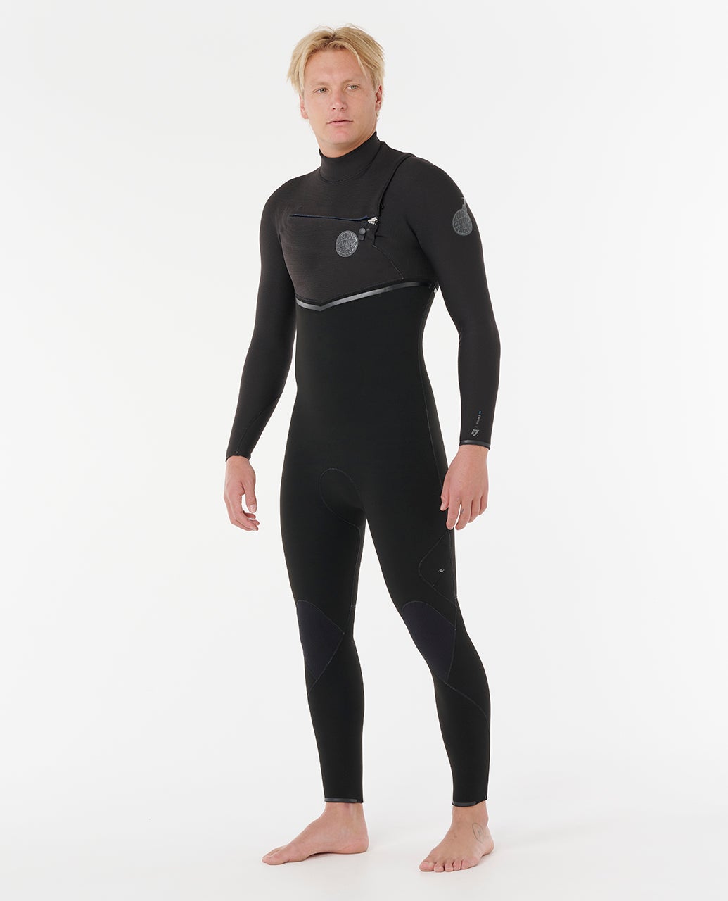 Rip Curl E-Bomb 5/3 zip poitrine – vue 2