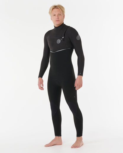 Rip Curl E-Bomb 5/3 zip poitrine – vue 2