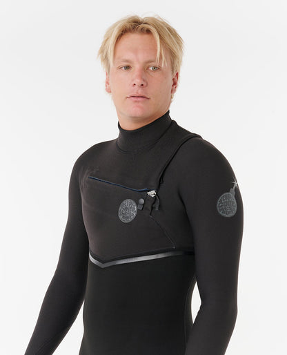 Rip Curl E-Bomb 5/3 zip poitrine – vue 5