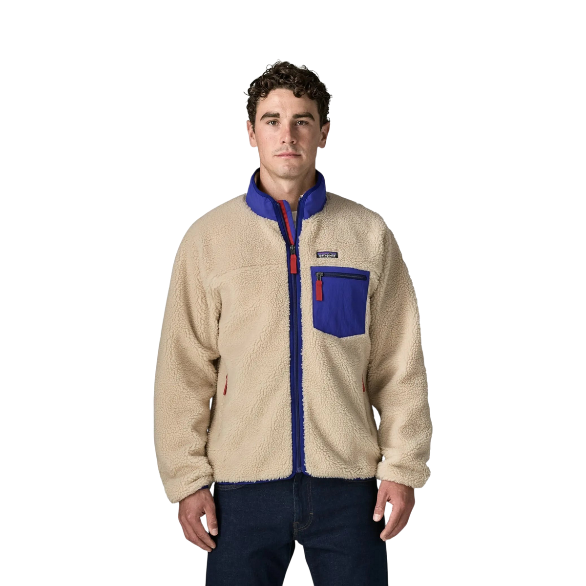 Veste polaire Patagonia Classic Retro-X homme beige - vue 2