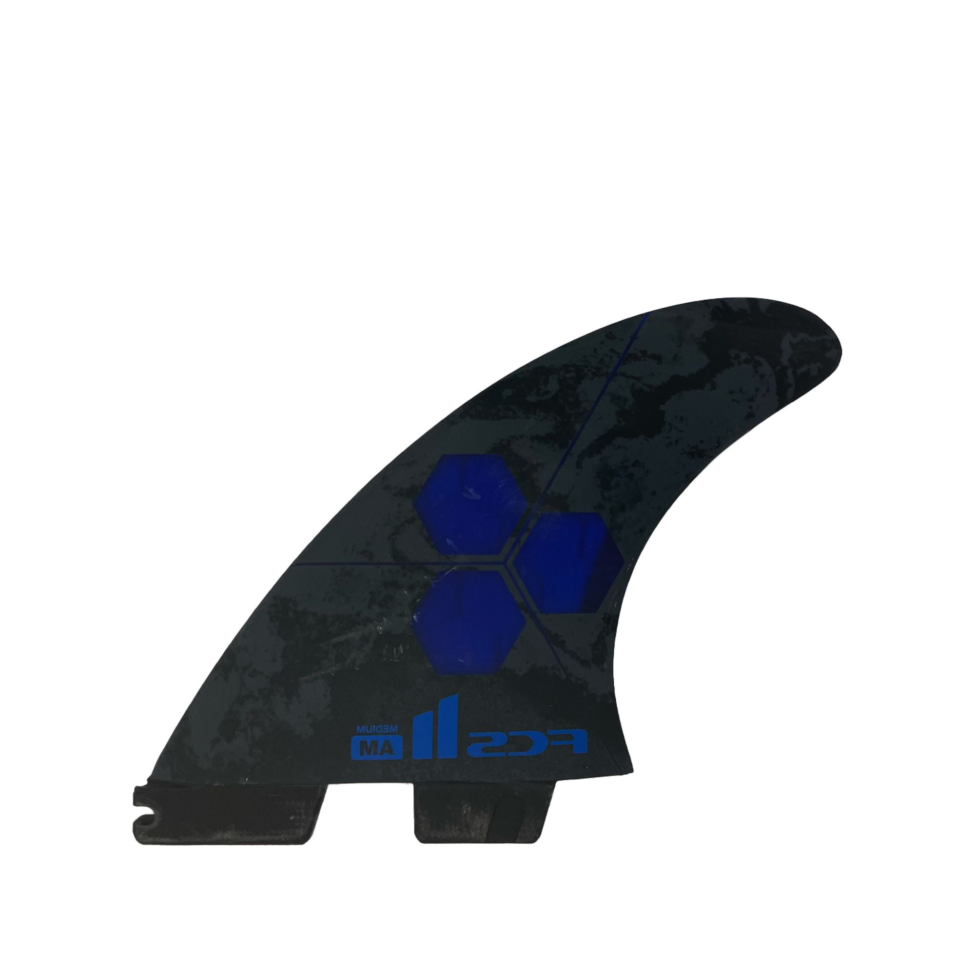 Ailerons Thruster FCS Ⅱ - Carver Shapers series (Al Merrick) PC Performance Core - Medium - Bleu