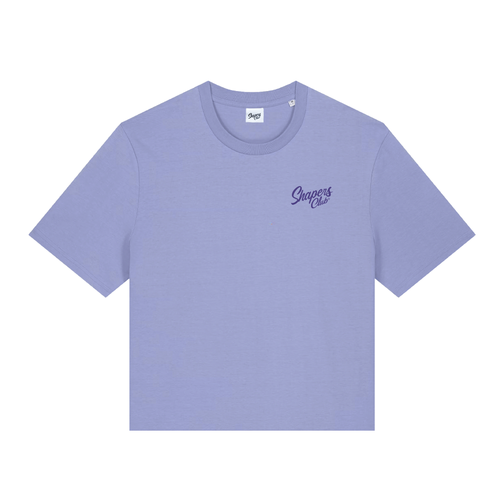 Shapers Club - T-Shirt Femme - Hibiscus - Violet - Face avant