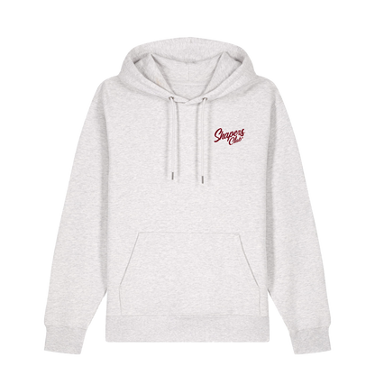 Shapers Club - Hoodie - Classic logo RED - Gris - Face avant