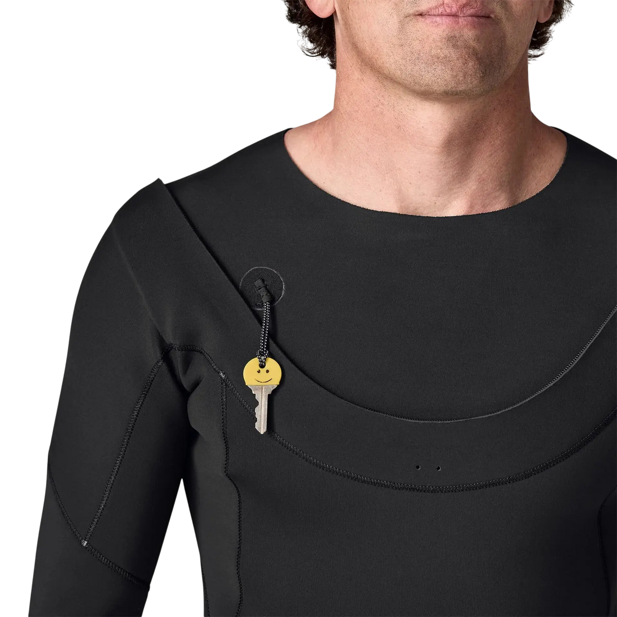 Combinaison Patagonia Regulator 4/3 mm - détail passant pour clé