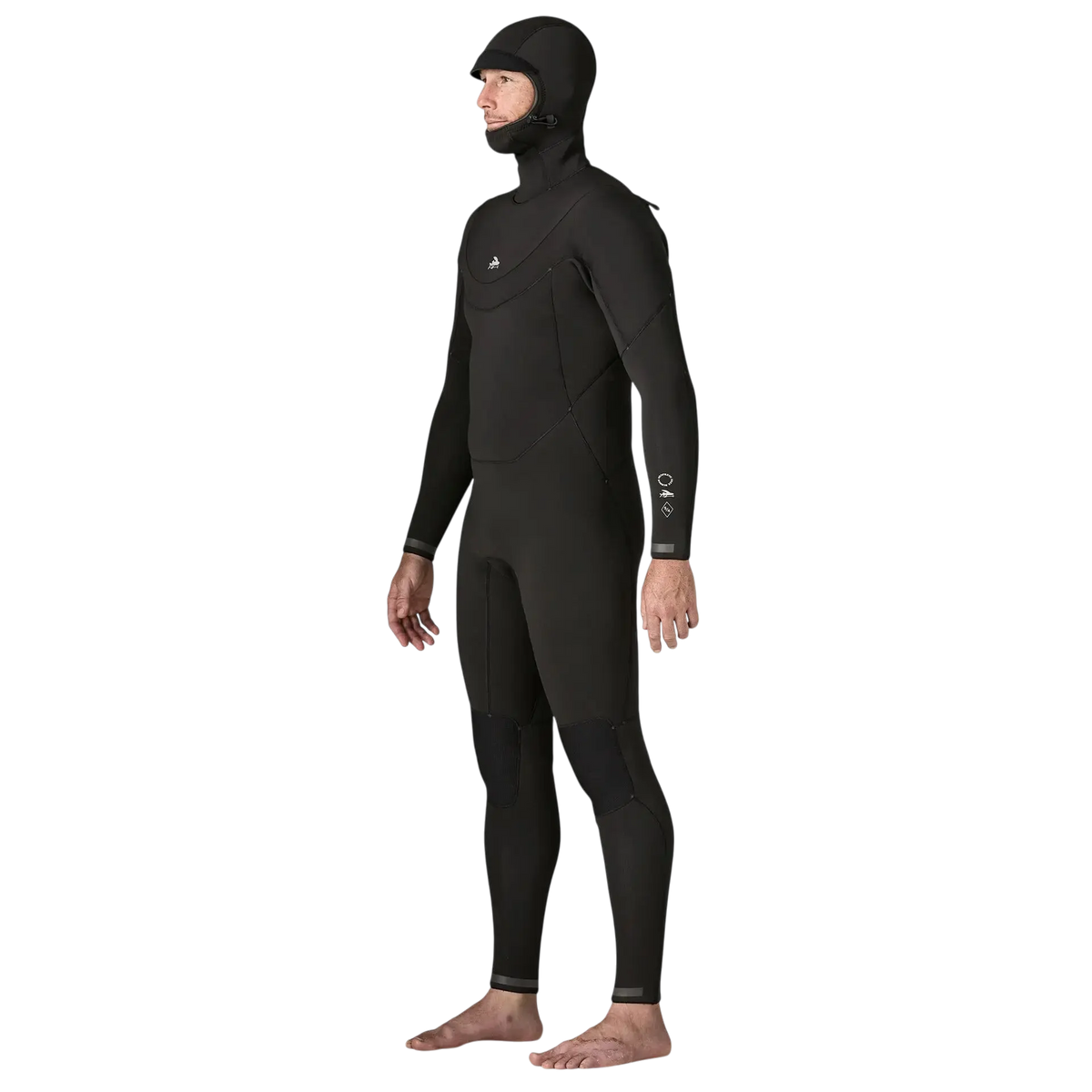 Combinaison intégrale à capuche Patagonia Regulator 5/4 mm homme noire - vue 3