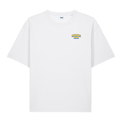 Shapers Club - T-Shirt Oversize - Address SS26 - Blanc - Face avant
