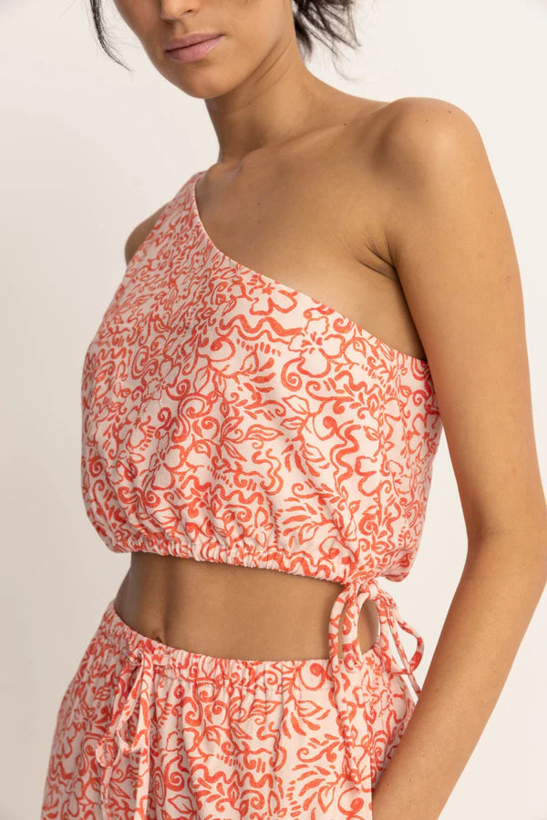 ISLANDER FLORAL ONE SHOULDER TOP M / US 30 / EU 40 MULTI COULEURS - photo 2