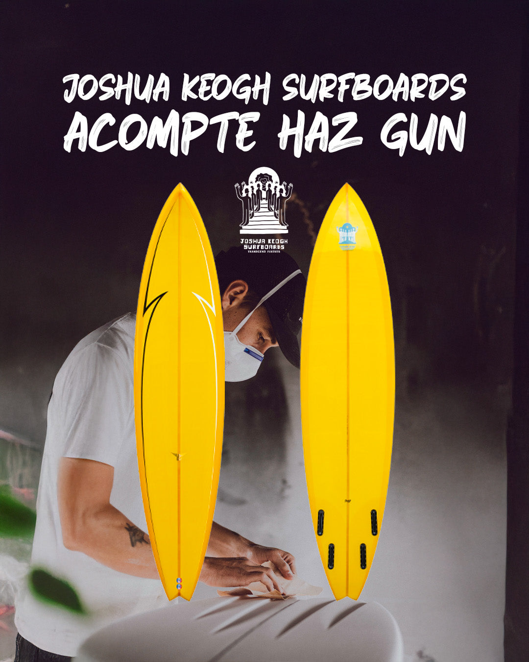 Acompte Haz gun Joshua Keogh surfboards Surfshop - Shapers Club House