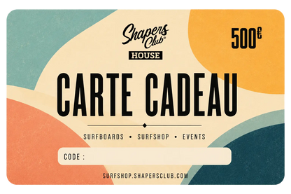 CARTE CADEAU SHAPERS CLUB Shapers Club