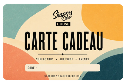 CARTE CADEAU SHAPERS CLUB Shapers Club