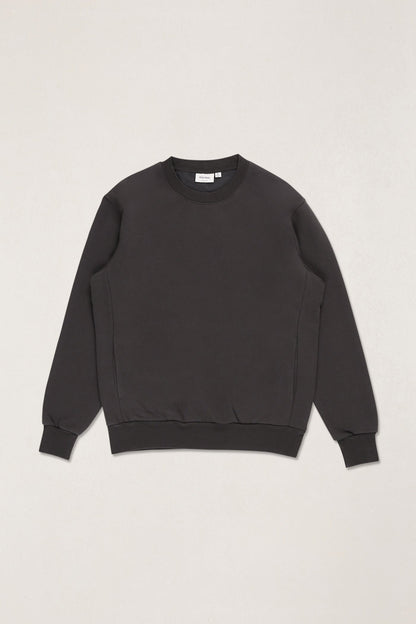 Rhythm Classic Fleece Crew Vintage Black – vue à plat