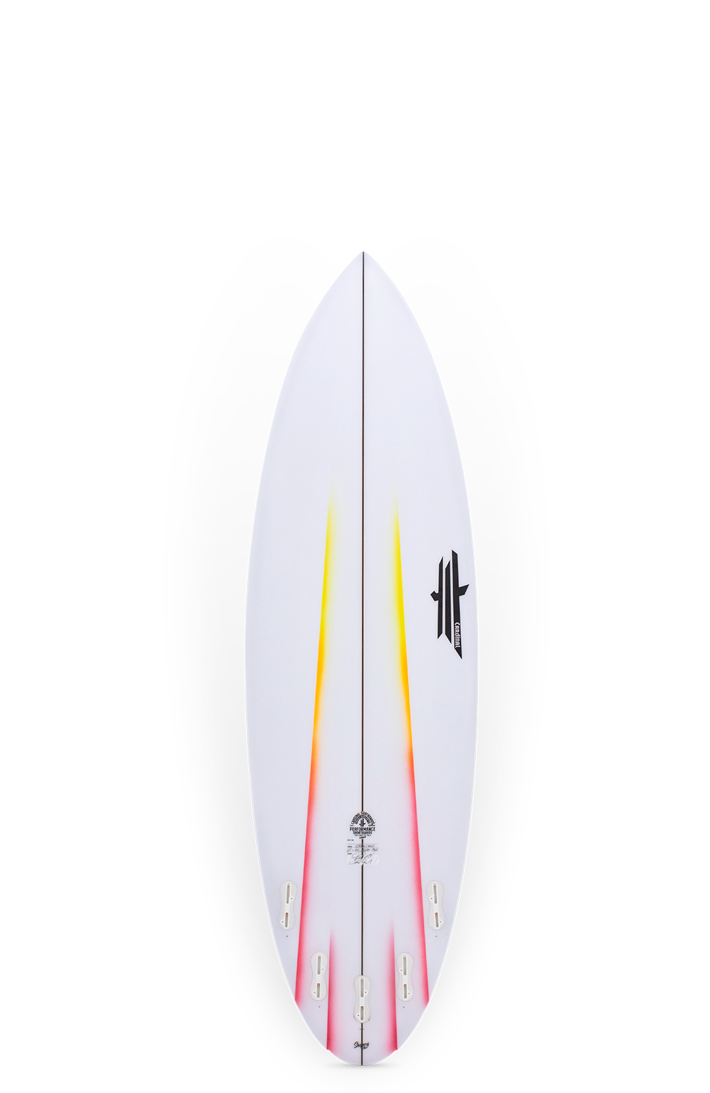 Cardinal surfboards - Monster fins step up - 6'0" x 20" x 2 11/16" - 34,5L