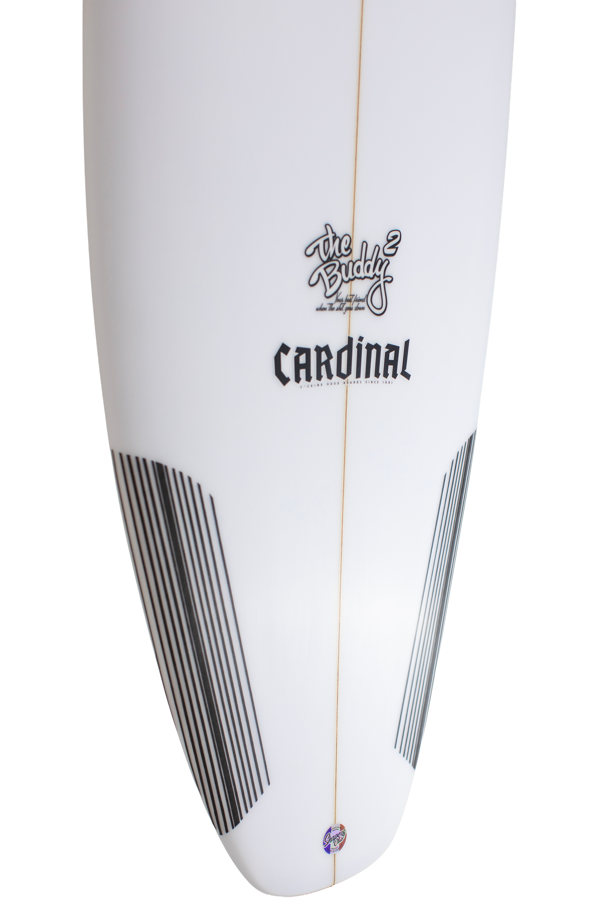 Cardinal surfboards - Buddy 2 - 5'8" x 19" 1/4 x 2" 3/8 - 27.5L Shapers club