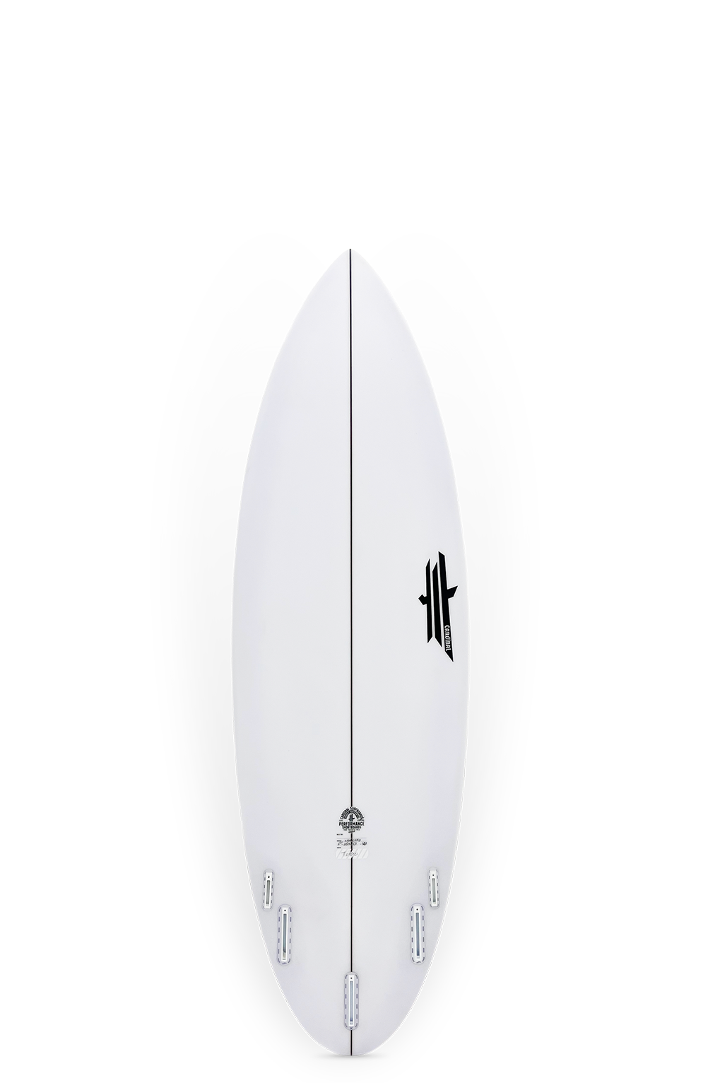 Cardinal surfboards - Monster fins twinzer round tail - 6'0" x 20 1/4" x 2 1/2" - 32.7L Shapers Club