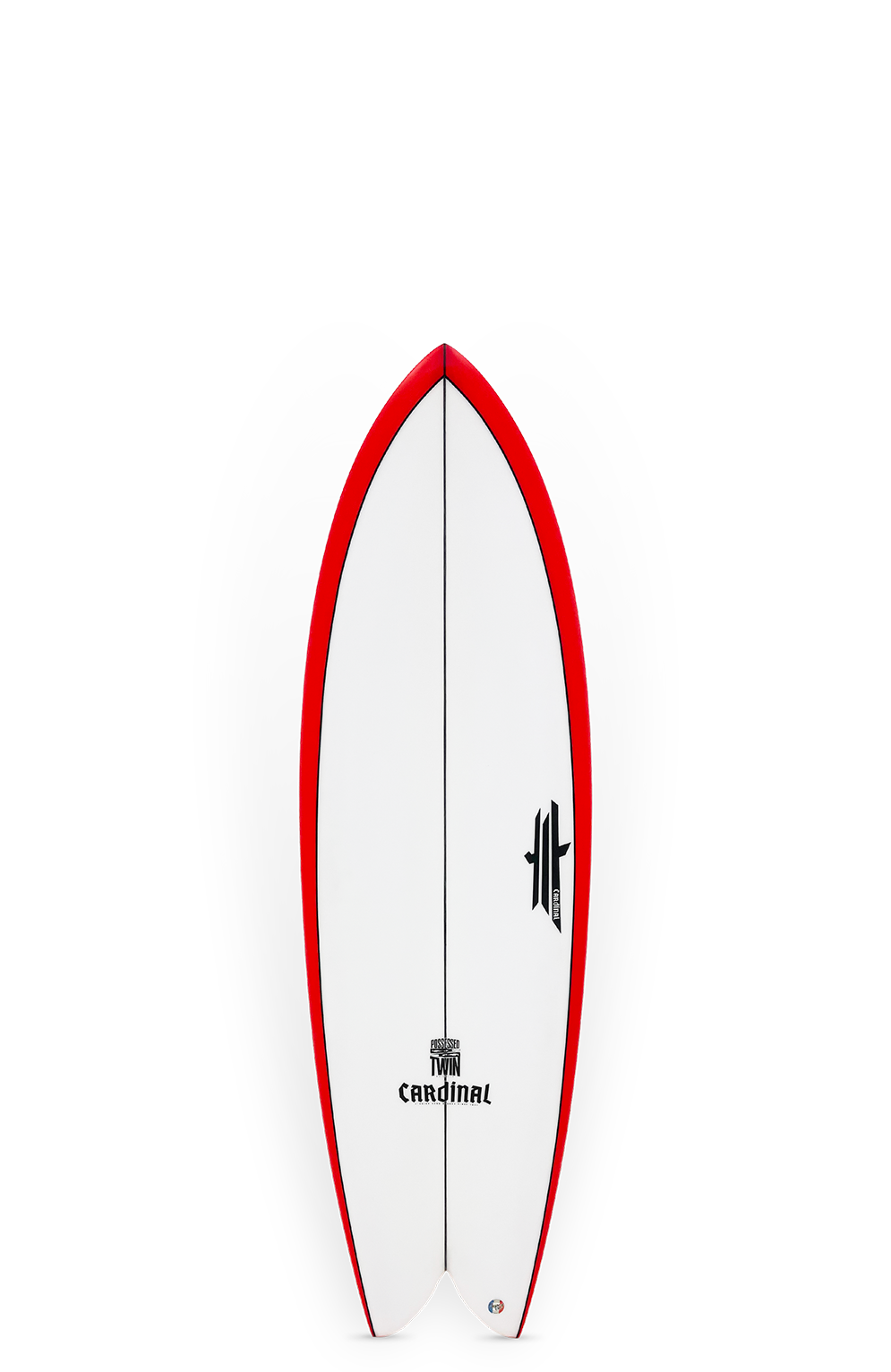 Cardinal surfboards - Possessed twin - 5'8" x 20 5/8" x 2 9/16" - 34.5L Shapers club