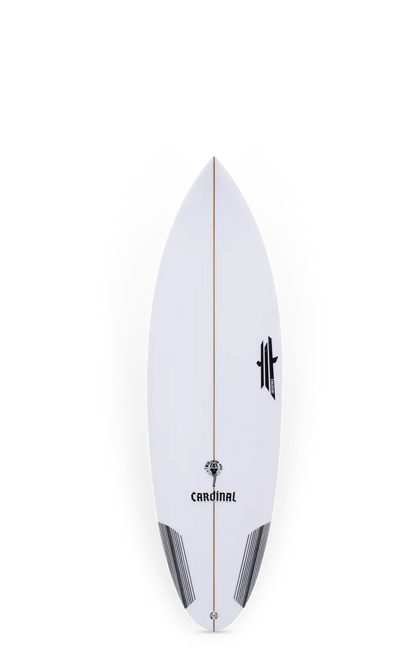Cardinal surfboards - Twin perf round pin channel - 5'9" x 19 5/8" x 2 1/2" - 29,6L Shapers club