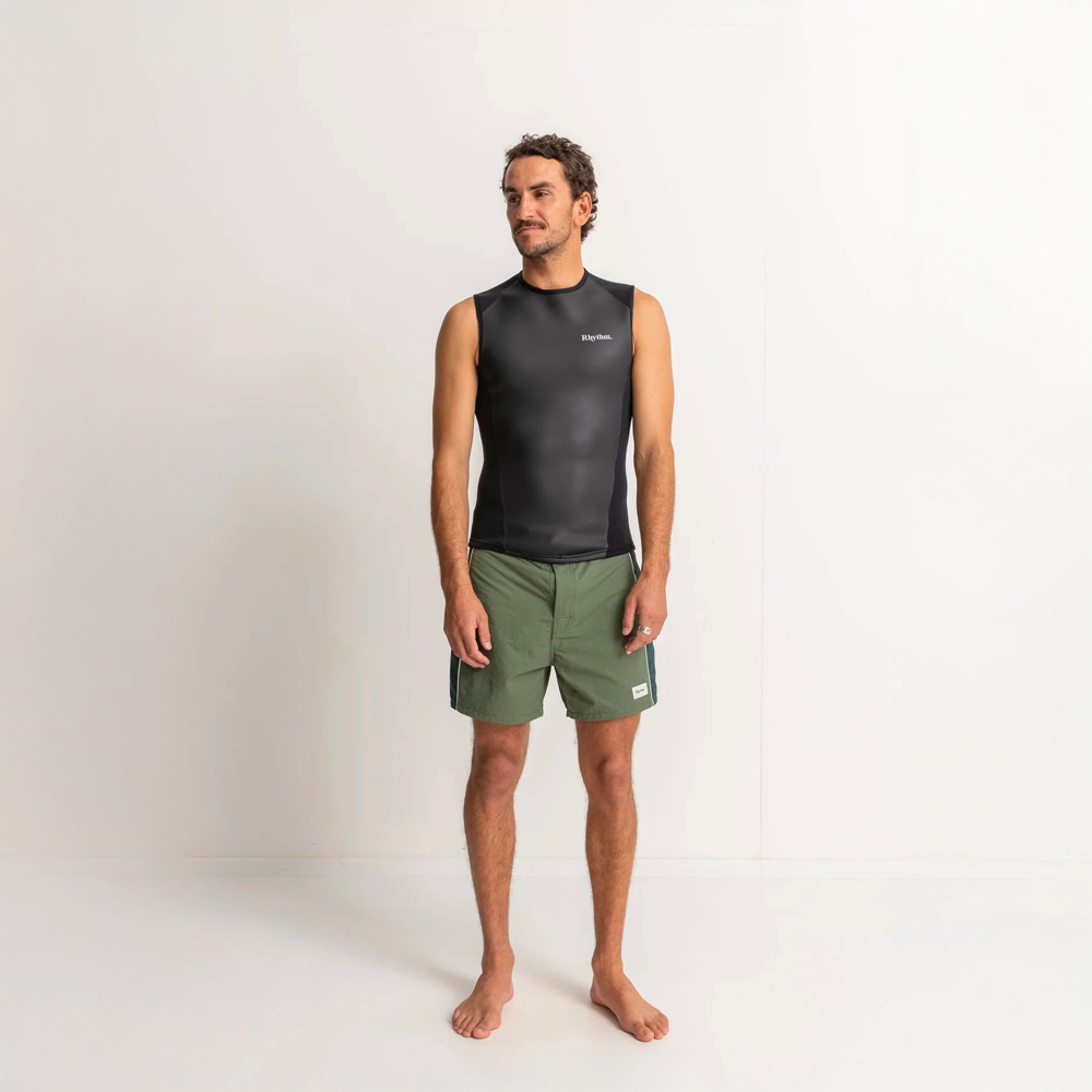 Rhythm - Top néoprène sans manche homme - Classic veste 2mm noir