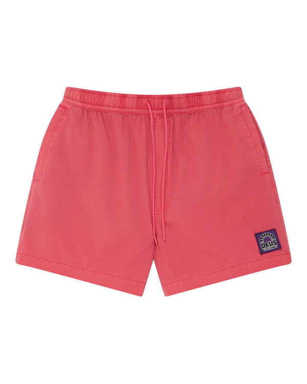 Deus Ex Machina - Boardshorts - Sandbar garment dyed short rouge