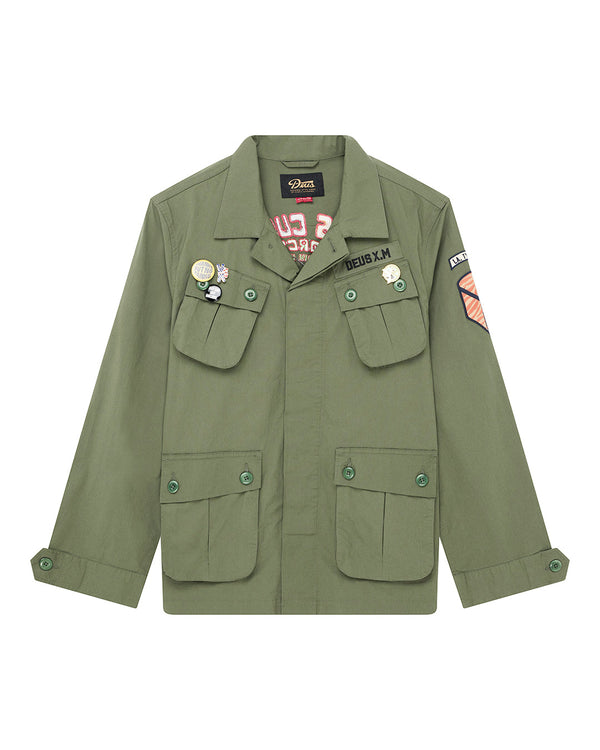 Deus Ex Machina - Vestes - Power overshirt vert