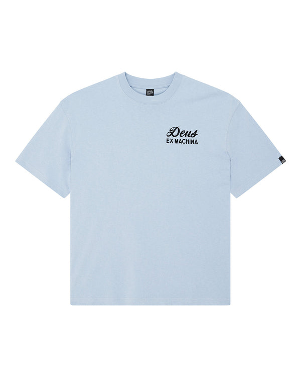 Deus Ex Machina - T-shirts - Harajuku sign blue tee