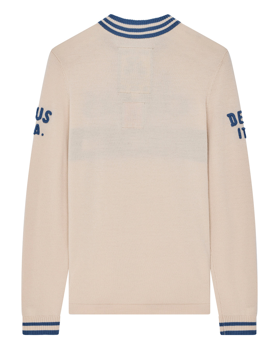 Maillot manches longues Henzen blanc Deus Ex Machina, maille mérinos – vue 4