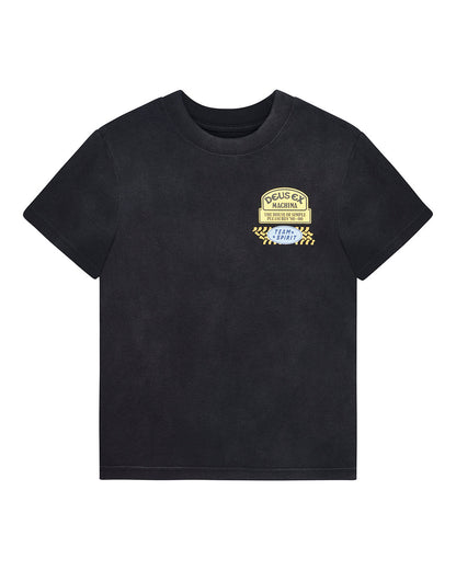 Deus Ex Machina Daphne Tee Anthracite Grey – vue à plat