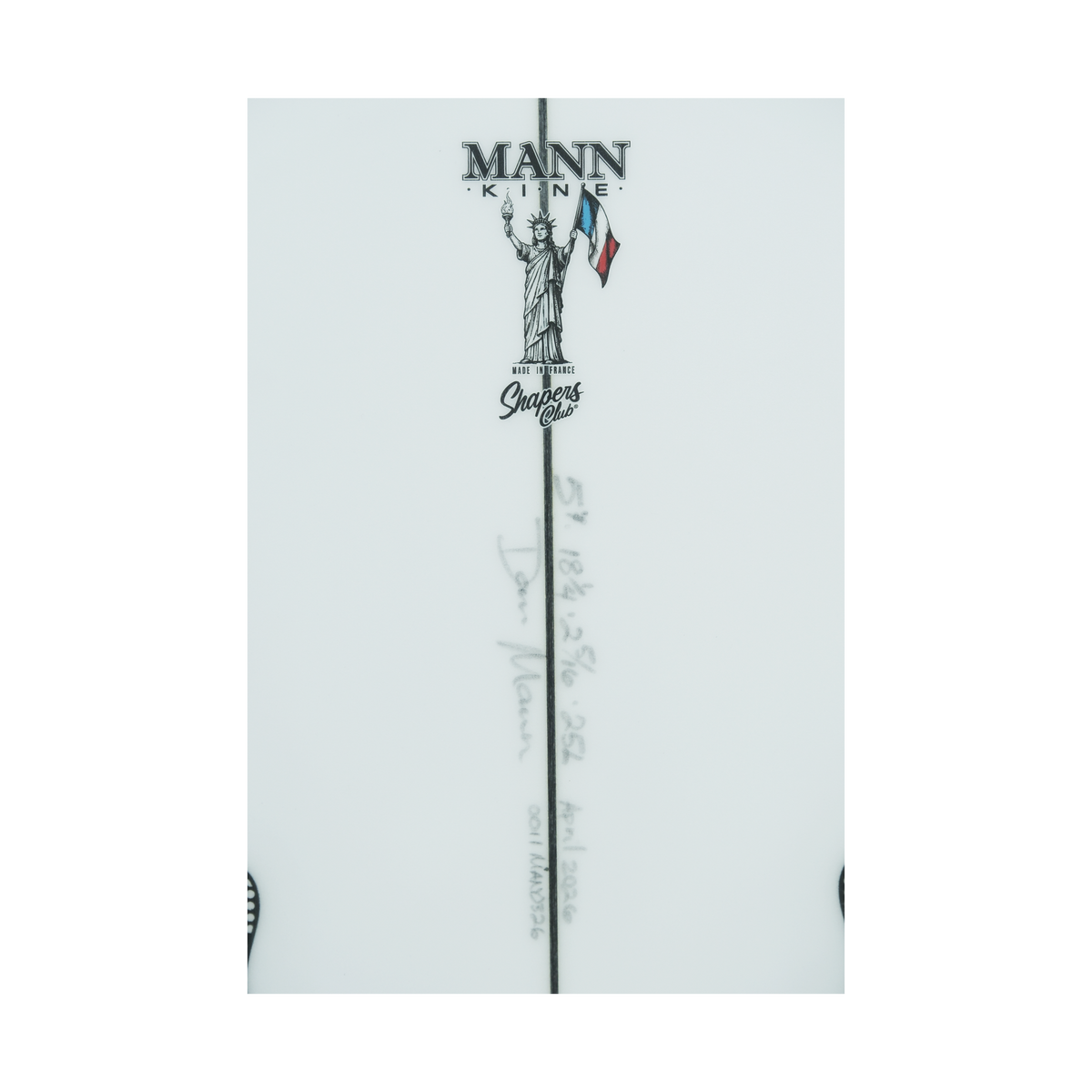 Mannkine - FRK - 5'7" x 18 1/4" x 2 5/16" - 25.0L Shapers club