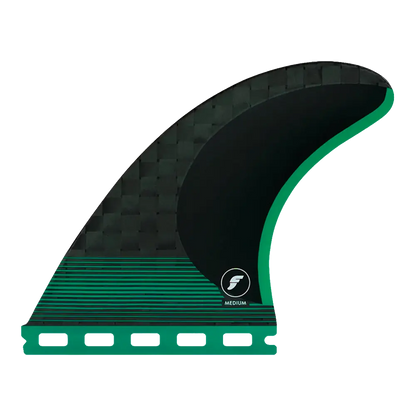 Dérives Thruster - F6 Blackstix neutral all-round green Futures Fins
