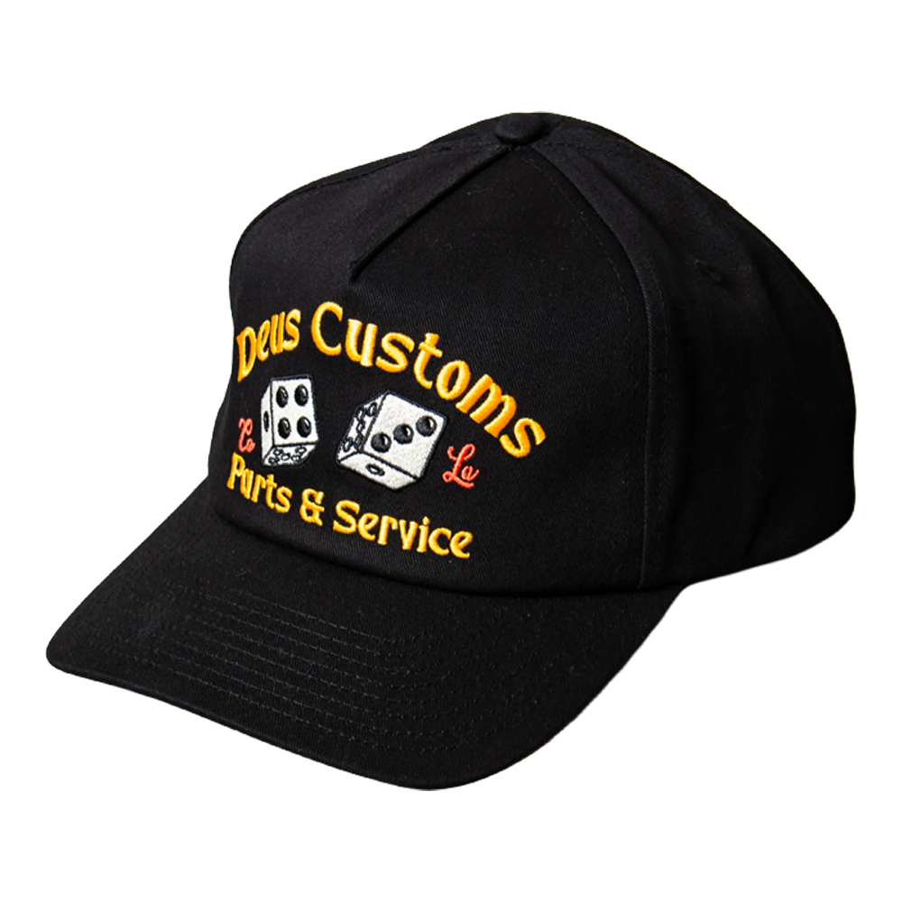 Deus Ex Machina - Casquettes - Knucklebones cap noir Deus Ex Machina