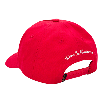 Deus Ex Machina - Casquettes - Knucklebones cap rouge Deus Ex Machina