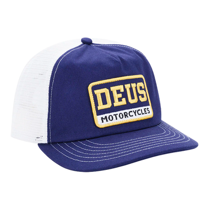 Deus Ex Machina - Casquettes - Malden trucker bleu Deus Ex Machina
