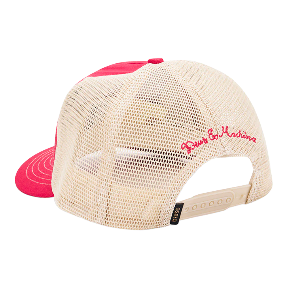 Deus Ex Machina - Casquettes - Malden trucker rouge Deus Ex Machina