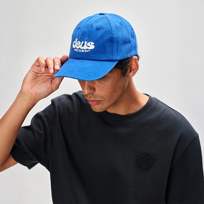 Deus Ex Machina - Casquettes - Smile dad cap bleu Deus Ex Machina