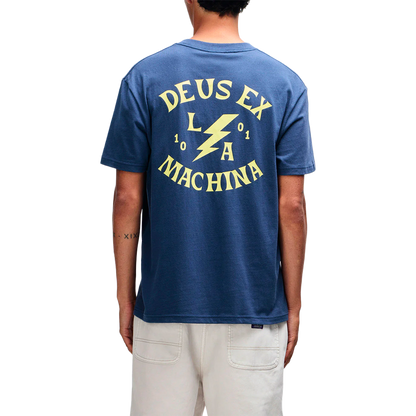 Deus Ex Machina - T-shirts - Chinook tee bleu Deus Ex Machina