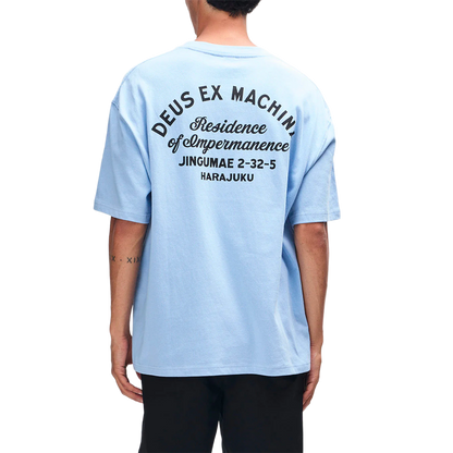 Deus Ex Machina - T-shirts - Harajuku sign tee bleu Deus Ex Machina