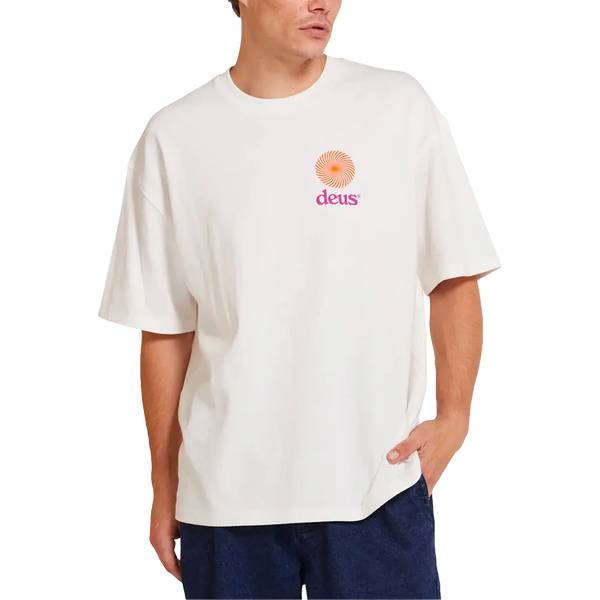 Deus Ex Machina - T-shirts - Strata tee blanc Deus ex machina