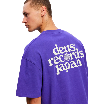 Deus Ex Machina - T-shirts - Strata tee violet Deus Ex Machina