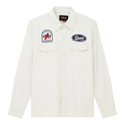 Deus Ex Machina - Vestes - Nomad shirt blanc Deus Ex Machina