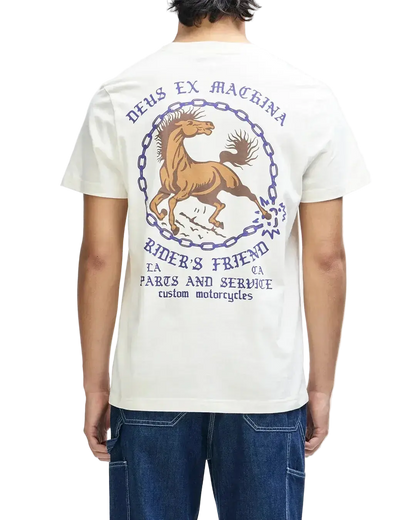 Deus ex machina - T-shirts - Unchained tee blanc Deus ex machina