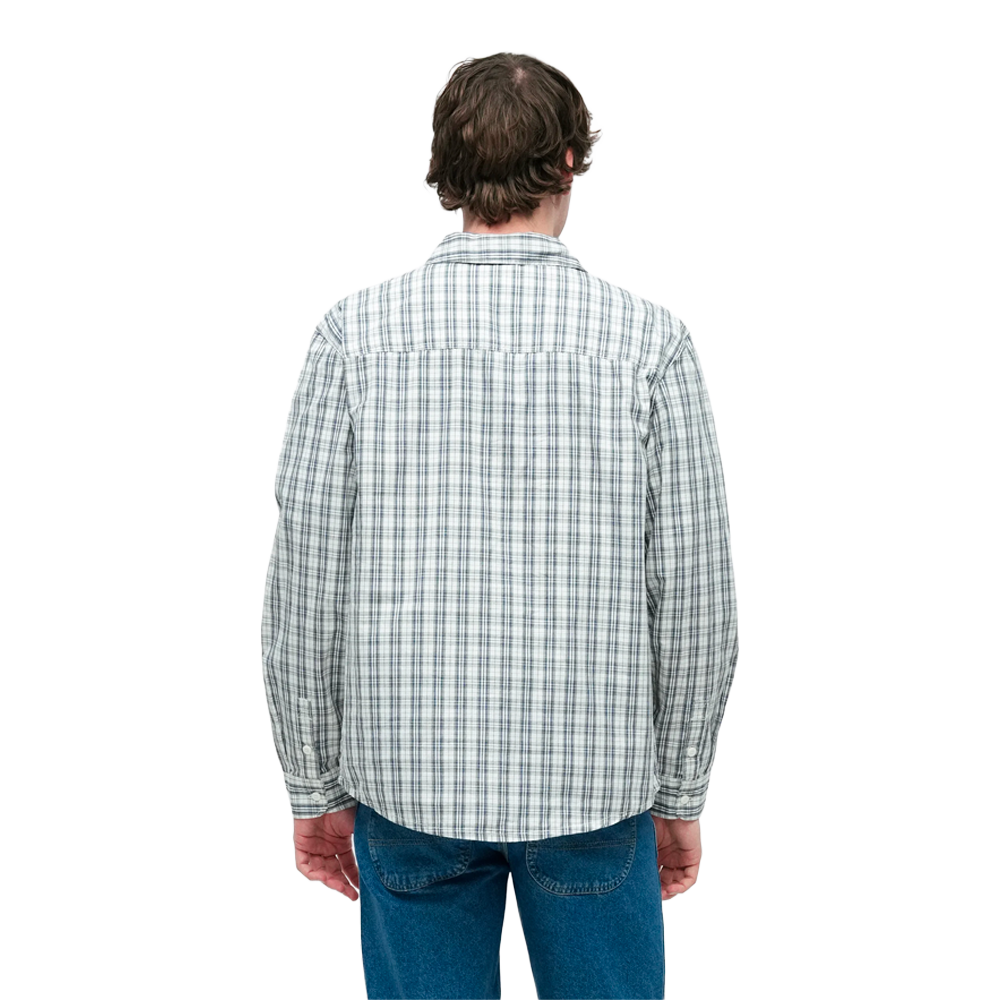 Dickies - Chemises - Wellsville Shirt Ls Egret Gris VF France