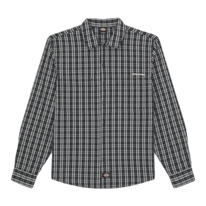 Dickies - Chemises - Wellsville shirt ls - Noir Dickies